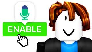 HOW To Get VOICE CHAT On Roblox (Without ID)