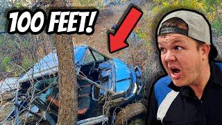 INSANE Recovery We Rescued Machine from 100 Feet Down a Cliff!