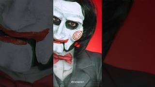 Billy The Puppet (Saw) Makeup #shorts | Maria Pol