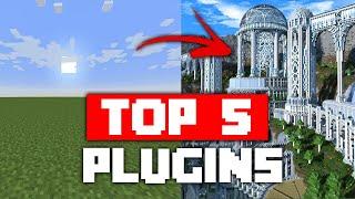  TOP 5 PLUGINS for YOUR MINECRAFT SERVER 