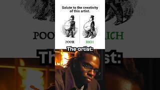 The artist cooked 
