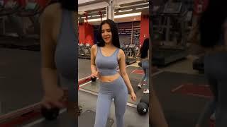 Maria Vania tiktok Gym #short