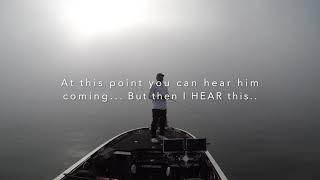 Boater gets upset and yells curse word as he passes me fishing a spot he wanted to get on.. LOL!