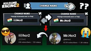 THIS GUY COPY HIS NAME WITH MY NAME (Mr.Hcr2) AND THEN... | Hill Climb Racing 2 @KDhcr2