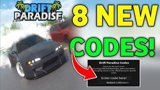 ️ALL NEW️ DRIFT PARADISE CODES AUGUST 2024 - ROBLOX DRIFT PARADISE CODES 2024