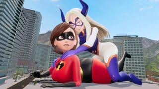 Elastigirl Vs Mt. Lady