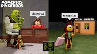 HOTEL DE SHREK MOMENTOS DIVERTIDOS (ROBLOX)