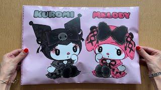 KUROMI and MELODY blind bags  ASMR  sanrio blind bag paper  NEKEN DANA