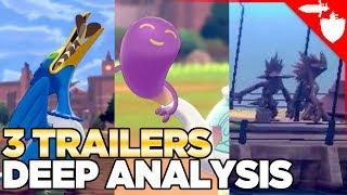 New Birds, Foods, Mysteries, and Breeding? Pokemon Sword and Shield Trailer Analysis