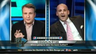 Tom Coughlin vs Rex Ryan SNY Wheelhouse debate goes wrong