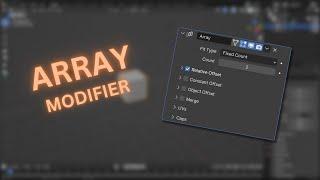 13 Things You Need To Know About Blenders ARRAY Modifier