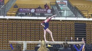 Riley Mahoney Beam at WMU 2019