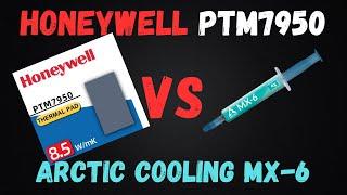 Honeywell PTM7950 VS Arctic Cooling MX-6.