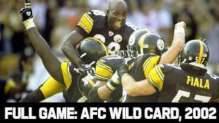Pittsburgh 17 Point Playoff Comeback! Steelers vs. Browns 2002 AFC Wild Card Full Game