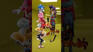 Sonic Team VS Poppy Playtime #shorts #sonic #sonicthehedgehog #poppyplaytimechapter