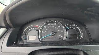 2014 Toyota Camry Speedometer Head Cluster Removal