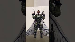 Marvel Legends: Custom MCU Falcon Figure (Captain America Winter Soldier) #shorts