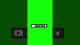 Animacja Subskrybuj green screen