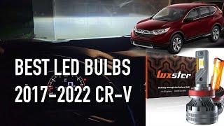 2017-2022 Honda CRV LED Headlight Upgrade - 2024 Luxster Punisher Bulbs CRAZY BRIGHT