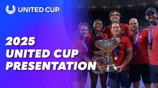 2025 United Cup Trophy Presentation | Wide World of Sports