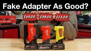 Milwaukee M12 USB Adapter Vs Fake And The Rover Light