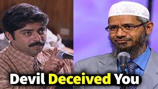 I Feel the Devil Is Deceiving You!" – Dr. Zakir Naik vs Christian Debate