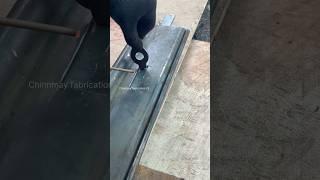 how to make a shutter lock #shutter #lock  #fabricationwork