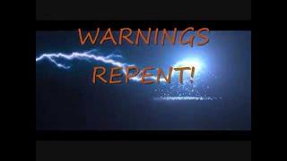Repent and be Ready - Four Words!