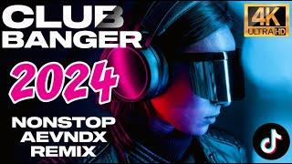 ▶ 4K HD New CLUB BANGER NONSTOP TIKTOK VIRAL DISCO PARTY 2024 - AEVNDX REMIX