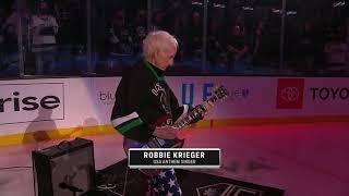 Robby Krieger of The Doors plays the National Anthem - 2021