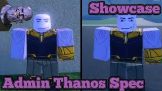 [ABJ] Admin Thanos Spec Showcase