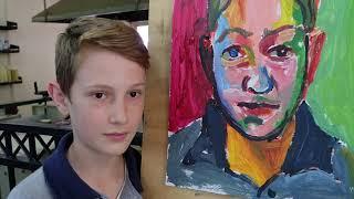 HOW TO PAINT PORTRAIT IN THE STYLE OF EXPRESSIONISM