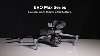 EVO Max Series Loudspeaker And Spotlight Combo Demo