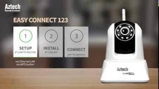 Aztech IP camera wireless connection