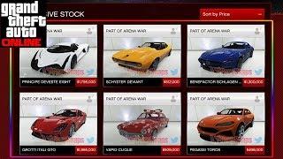 GTA5 ONLINE - ARENA WAR DLC, ALL UNRELEASED VEHICLES, PRICES,  NEW DETAILS, SHOW CASE ALL DLC CARS