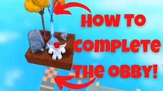 How To Complete The Obby In Roblox Horrific Housing