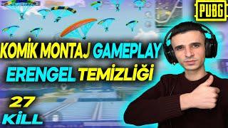 SOLO TÜRK KOMİK MONTAJLI ERENGEL TEMİZLİĞİ - 27 KİLL ! PUBG MOBİLE