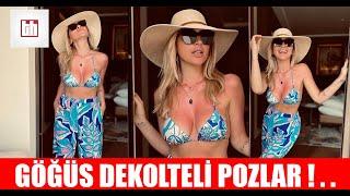 Hadise'den Olay Yaratacak Göğüs Dekolteli Pozlar !