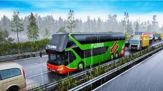 РАБОТАЮ ВОДИТЕЛЕМ АВТОБУСА - Fernbus Simulator