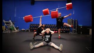 Training for the All Round Weightlifting World Championships!