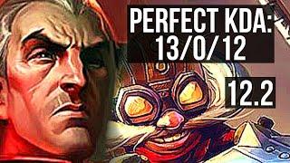 SWAIN vs CORKI (MID) | 13/0/12, Legendary, 800K mastery | BR Diamond | 12.2