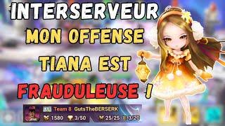 INTERSERVEUR : Mon offense Tiana fait de la défiscalisation ! SUMMONERS WAR