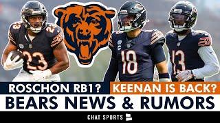 MAJOR Bears Rumors: Roschon Johnson New RB1 Per ESPN? BIG Keenan Allen & Darnell Wright Injury News