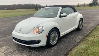 Used 2015 Volkswagen Beetle Convertible Walk Around (K810727)