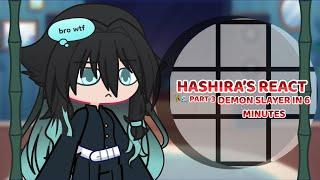 ┊hashiras react to ‘ demon slayer in 6 minutes ‘┊demon slayer // KNY • ️: LANGUAGE┊️