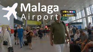 Arriving at  Malaga Airport