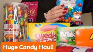 ASMR Candy Haul!! * Tapping & Scratching * Crinkles * No Talking * ASMRVilla