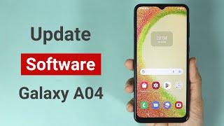 How to Software Update Samsung Galaxy A04