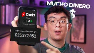 Como MONETIZAR en Youtube SHORTS / Esto me pago por 500 k $$