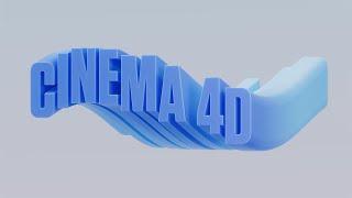 C4D Wavy Text Effect - Cinema 4D Tutorial (Free Project)